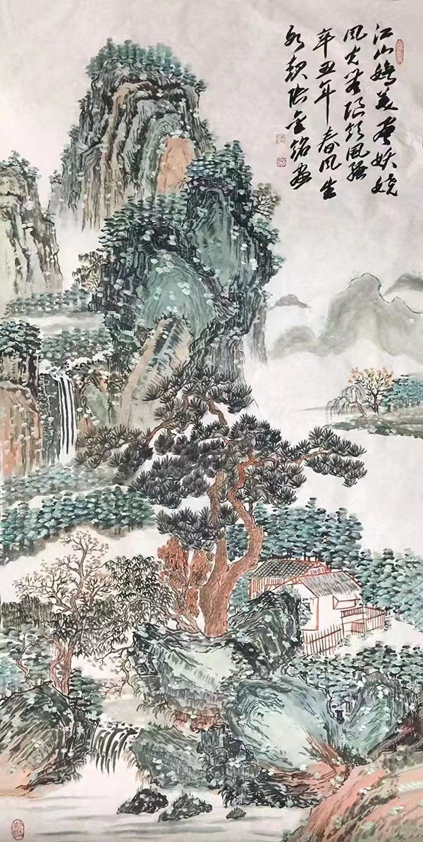 当代艺术领军人物：张金铭献礼建军95周年