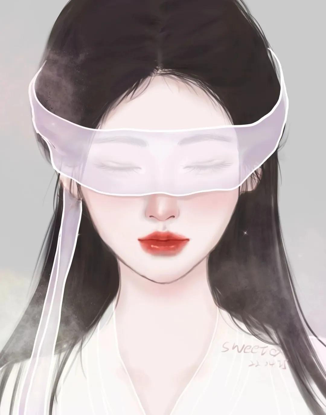近期火热的古装电视剧女主手绘图