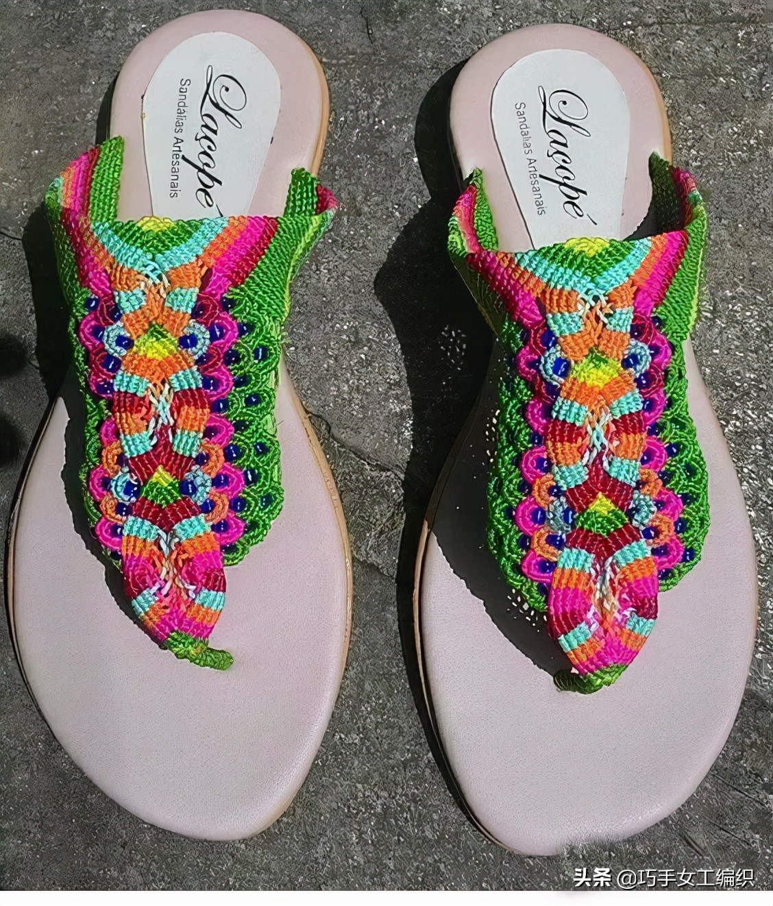 简单婴儿鞋的钩法视频(旧凉鞋拖鞋不要随便扔) - 乐宝宝贝