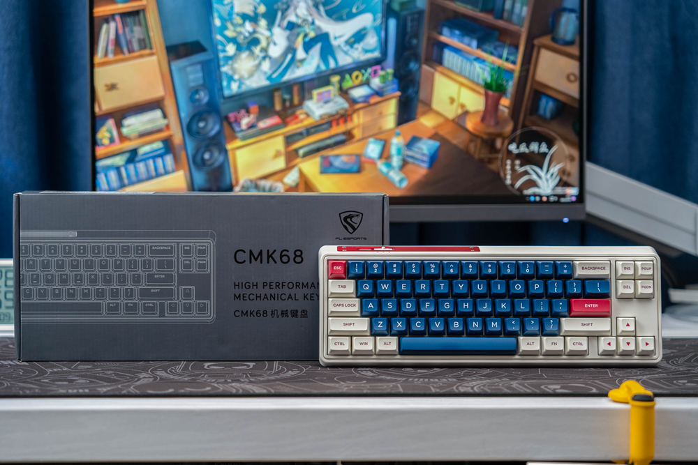机械键盘的天花板之作，腹灵CMK68-SAM机械之心键盘体验
