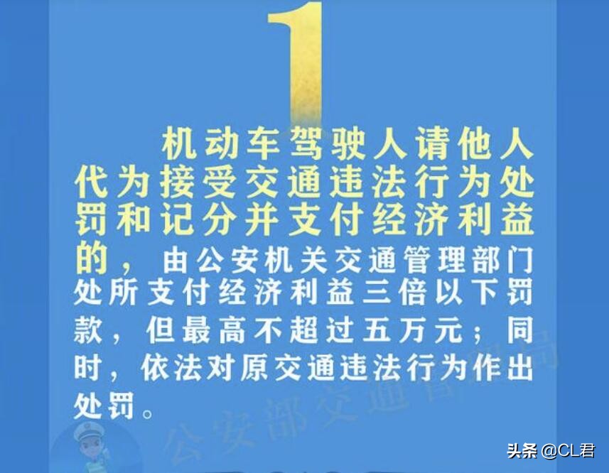 你还敢帮他人代扣驾照分吗？驾照买分卖分新规来了，一次罚5万