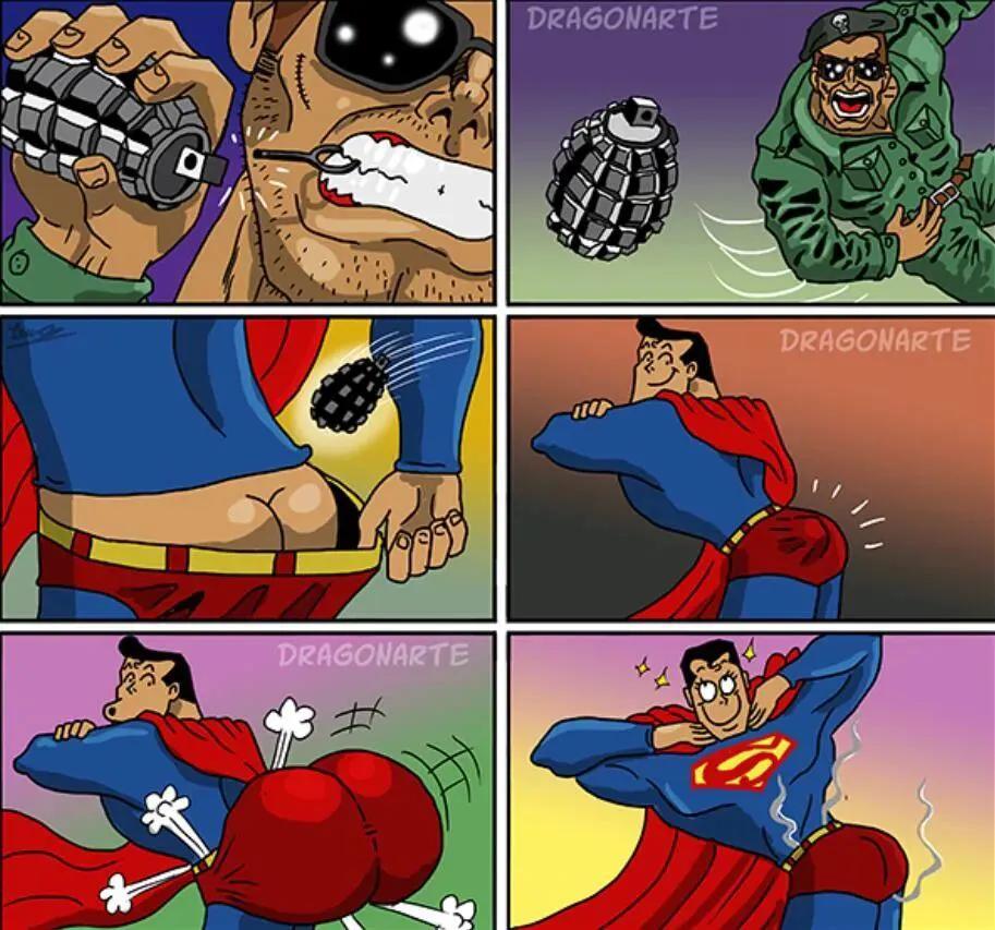 漫威DC搞笑漫画，蝙蝠侠和超人比赛射飞镖，闪电侠：你们礼貌吗？