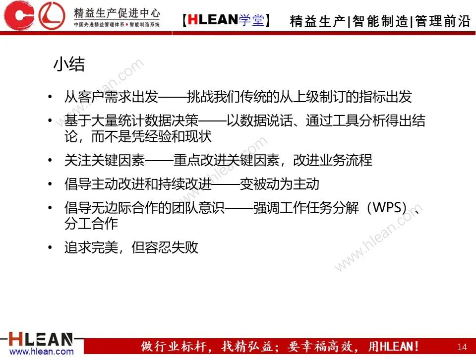 「精益学堂」六西格玛基本方法及工具应用