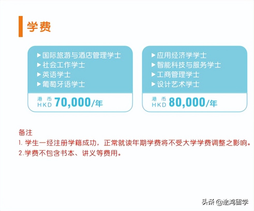 澳门城市大学本科2022招生简章（国际生适用）