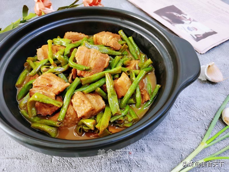 家常豇豆这样做，可以多吃好几碗饭！操作简单，喜欢你就试试吧