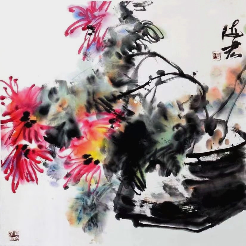 气韵天成，杨海君国画作品欣赏