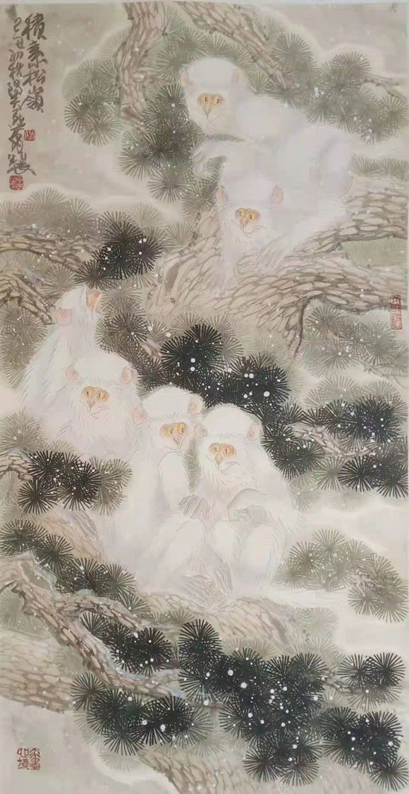 著名畫家 燕蕾字陽天—栩栩如生 出神入化