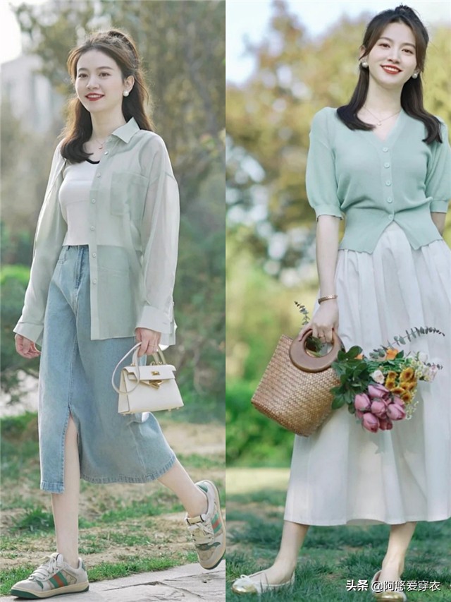 今年最显白的4种颜色，我都总结在这了，黑黄皮买衣服前不妨看看