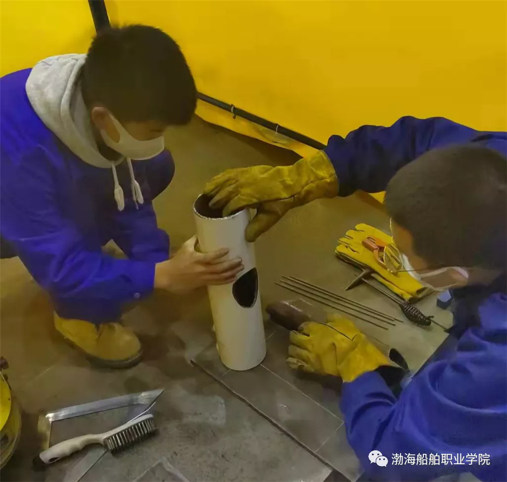 学院承办葫芦岛市2021年职业院校船舶与海洋工程装配技能大赛