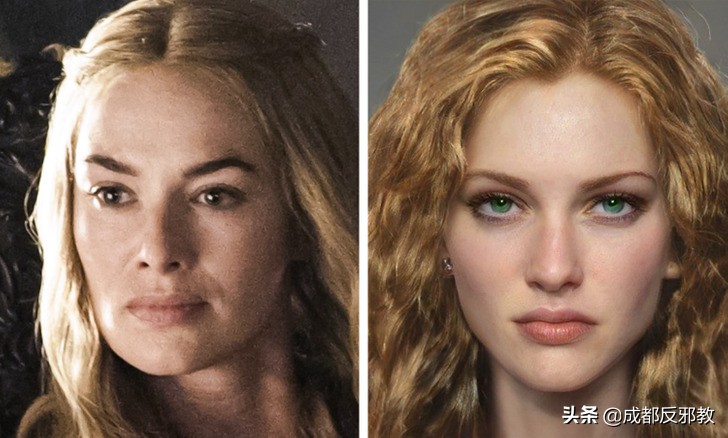 《权力的游戏》书中真实人物形象原来是这样，没想到电视剧改编这么大