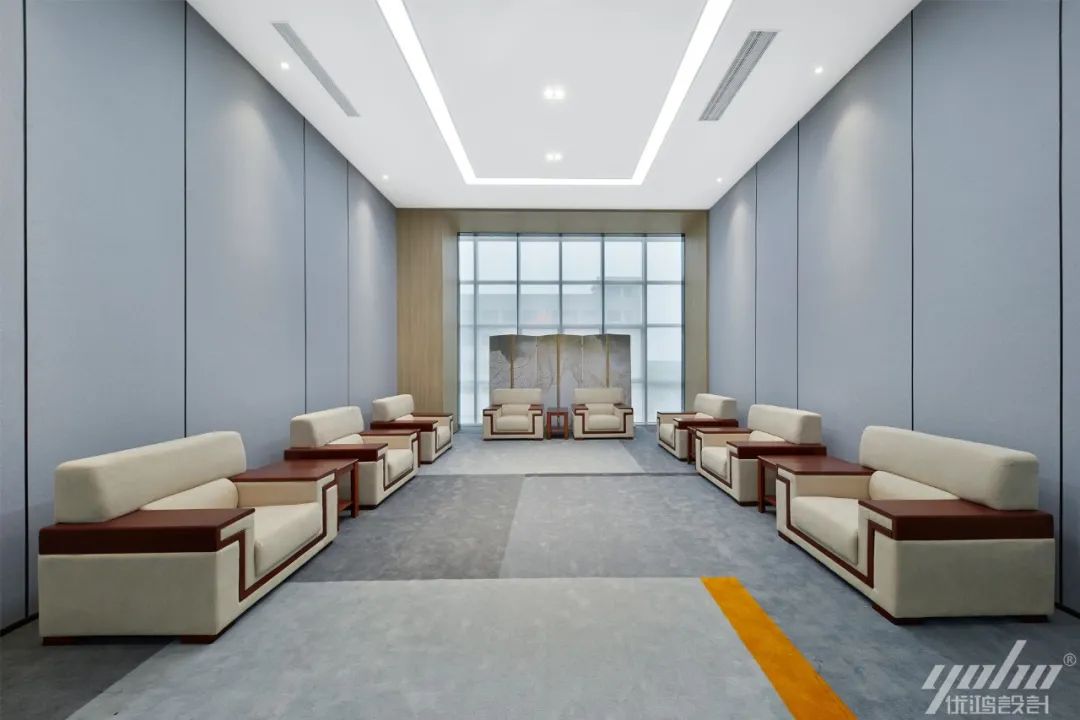 接待区，办公室装修中的重要担当