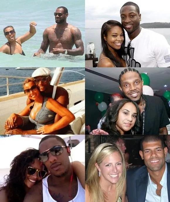 NBA球星的老婆(NBA球星和他们的漂亮老婆)