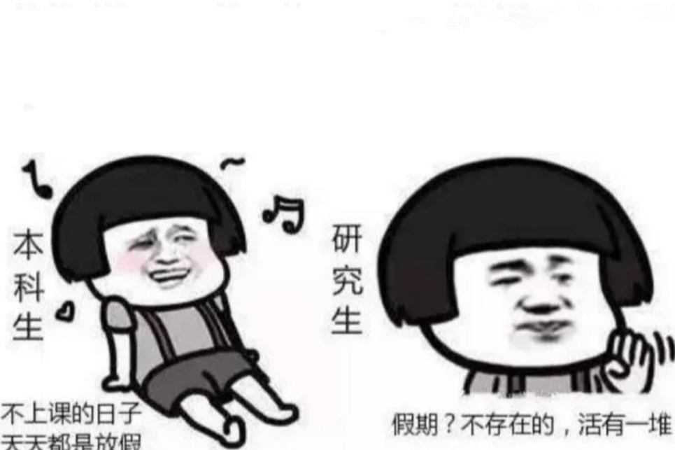 本科生和研究生的区别，4张图为你诠释真相，简直不要太真实