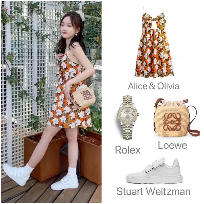 吴宣仪今日的私服解析，叙写清新凉爽的夏季日常！​​​