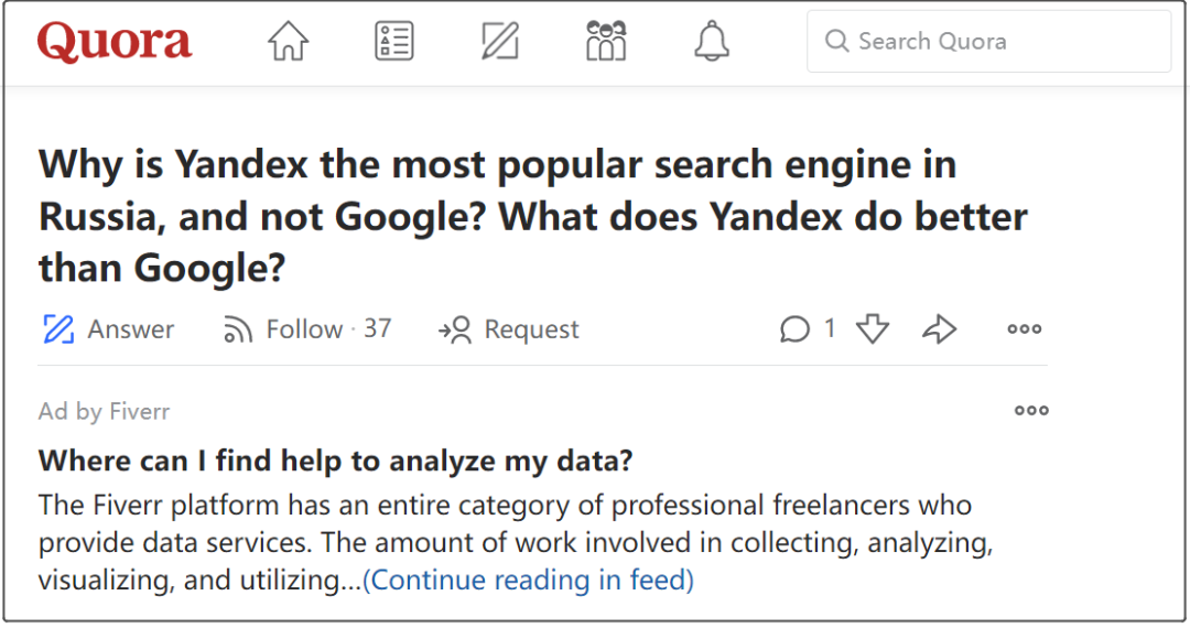 在俄罗斯，Google为什么没有赢过Yandex？
