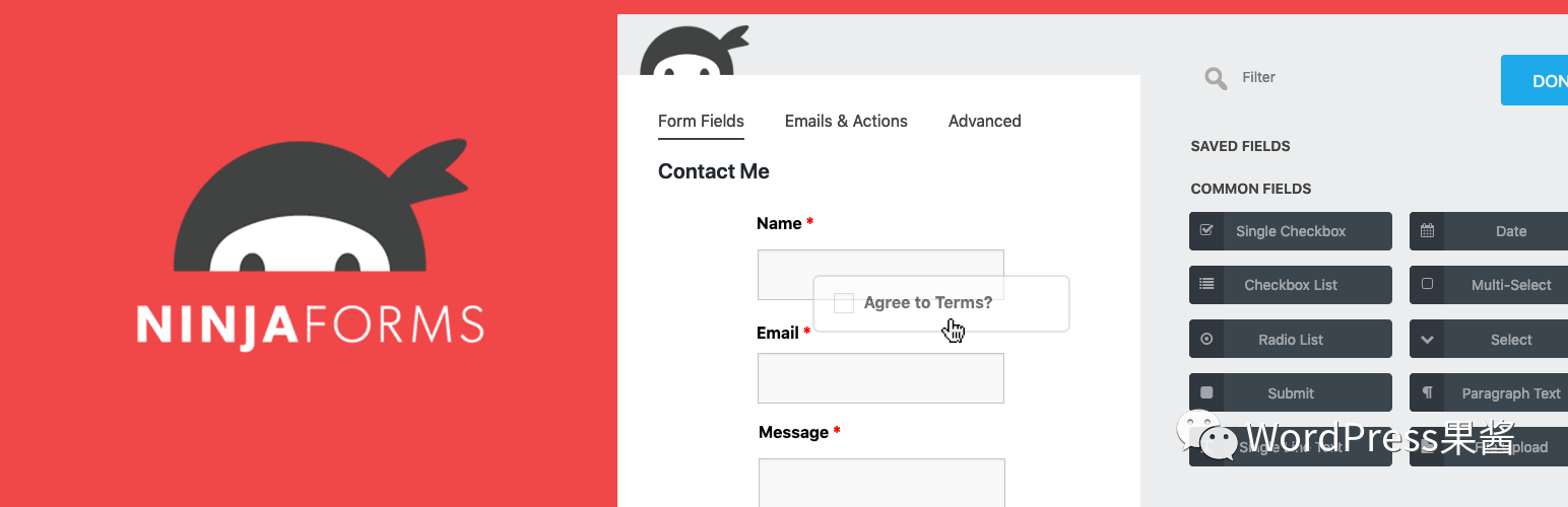 表单生成插件 Ninja Forms 严重漏洞，WordPress 官方强制推送更新