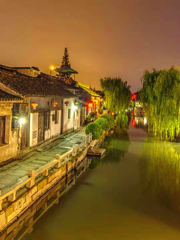 夜游千年古镇西塘,迷人的夜景让你不虚此行