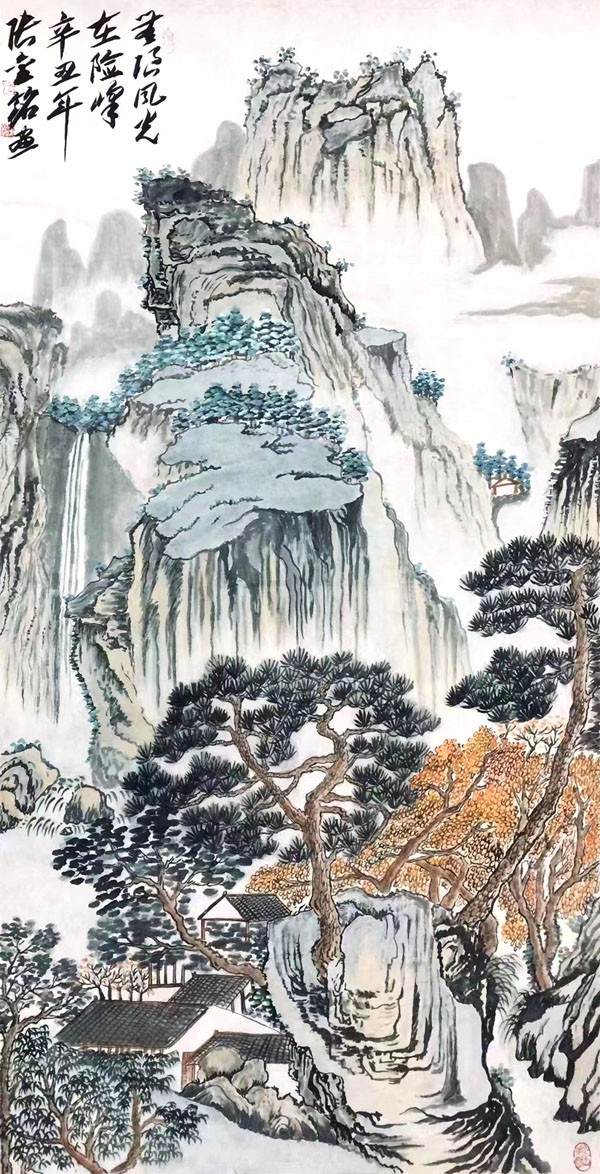 当代艺术领军人物：张金铭献礼建军95周年