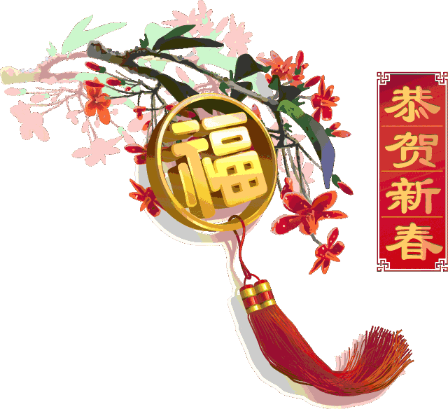 红红火火过新年，喜庆氛围满人间