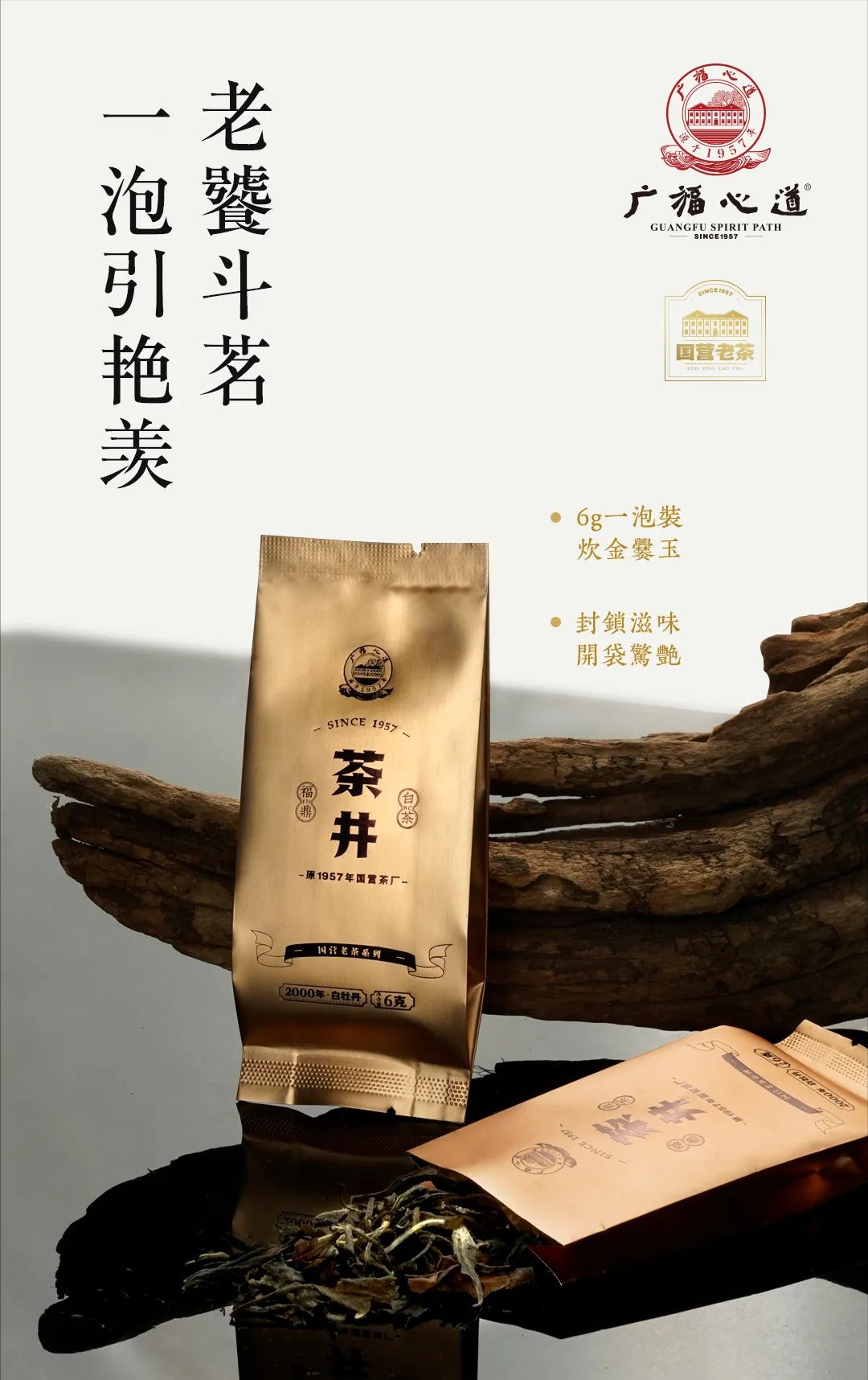 茶井·庚辰：2000年老牡丹，国营茶味活化石