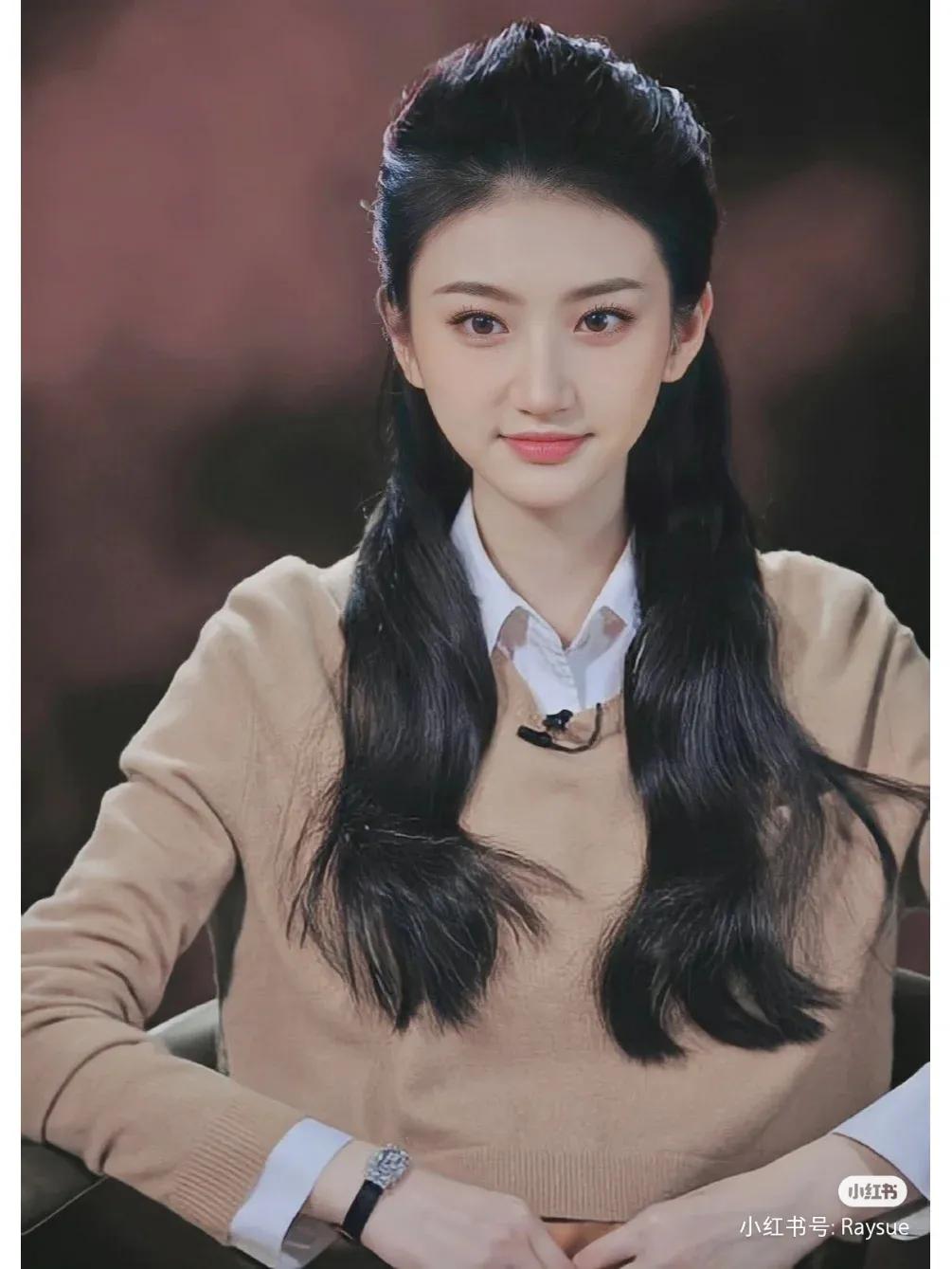 景甜｜早期清纯白富美 如今人间富贵花