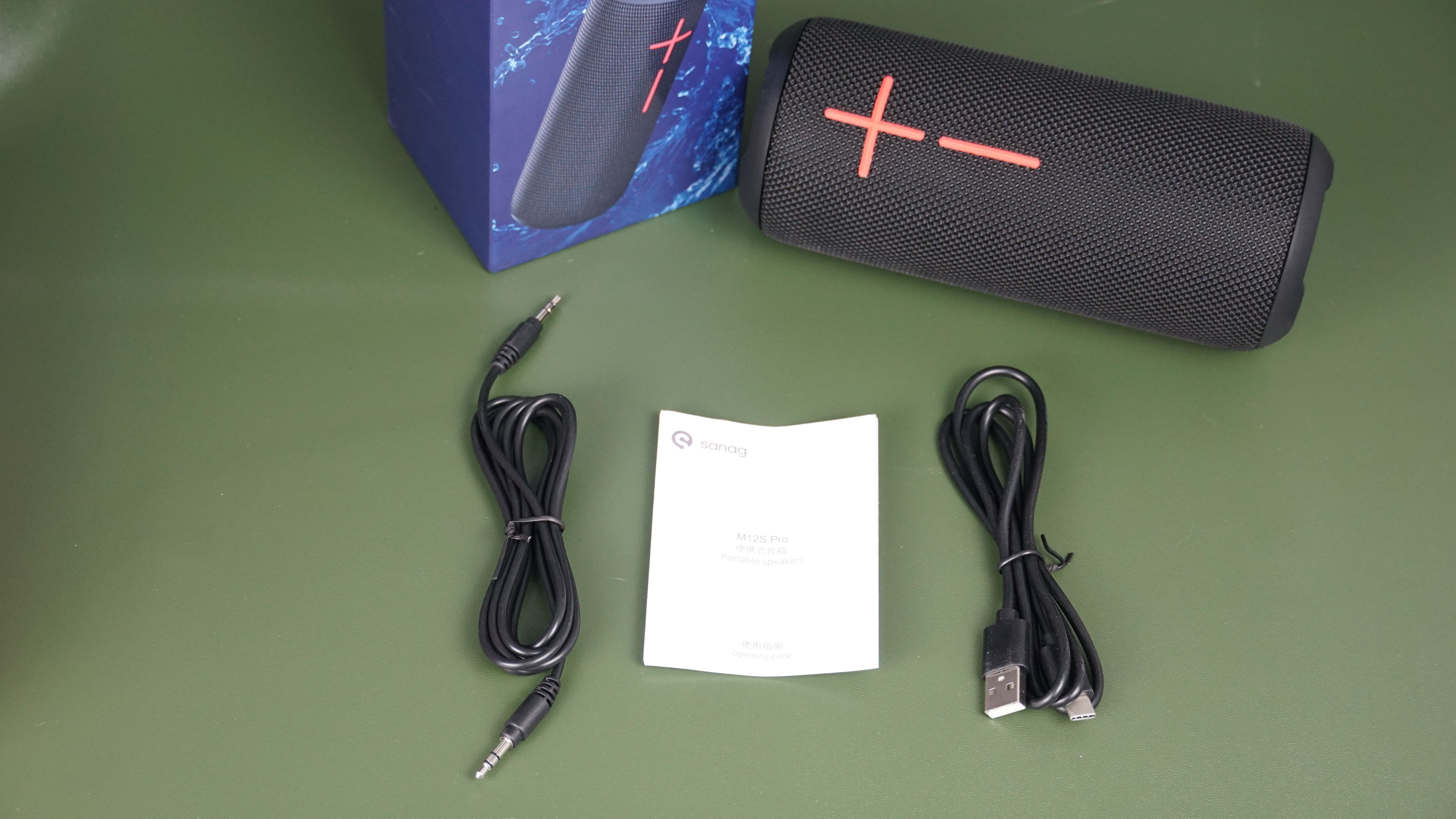 IPX7级防水，环绕立体声Sanag M12S Pro音箱表现出色