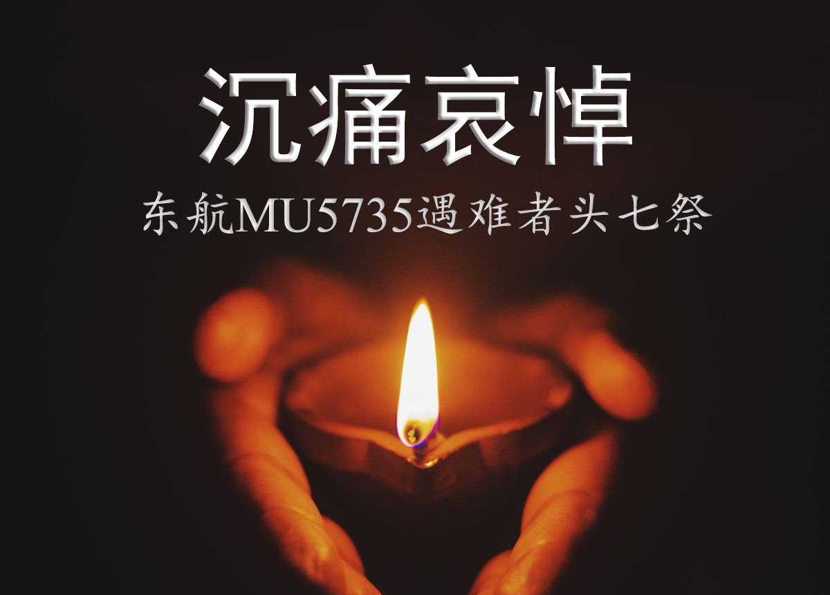 沉痛哀悼东航mu5735遇难者头七祭120人身份已确认3月27日今