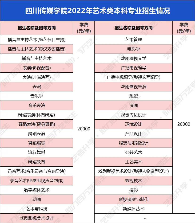 中国艺术类大学哪家强？这几所含金量超高的民办高校不输公办