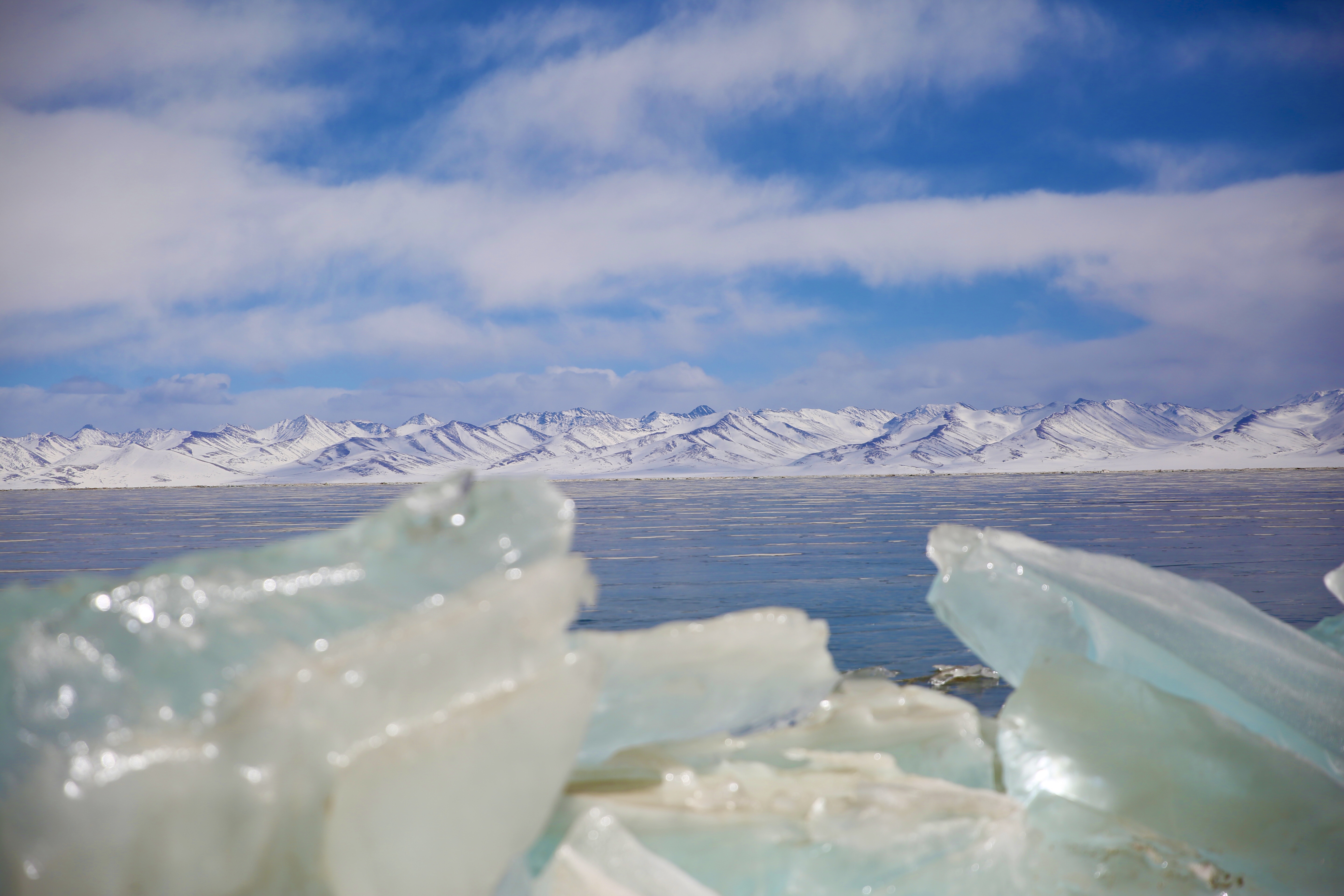 蓝冰纳木错，才是真正的盛世美颜