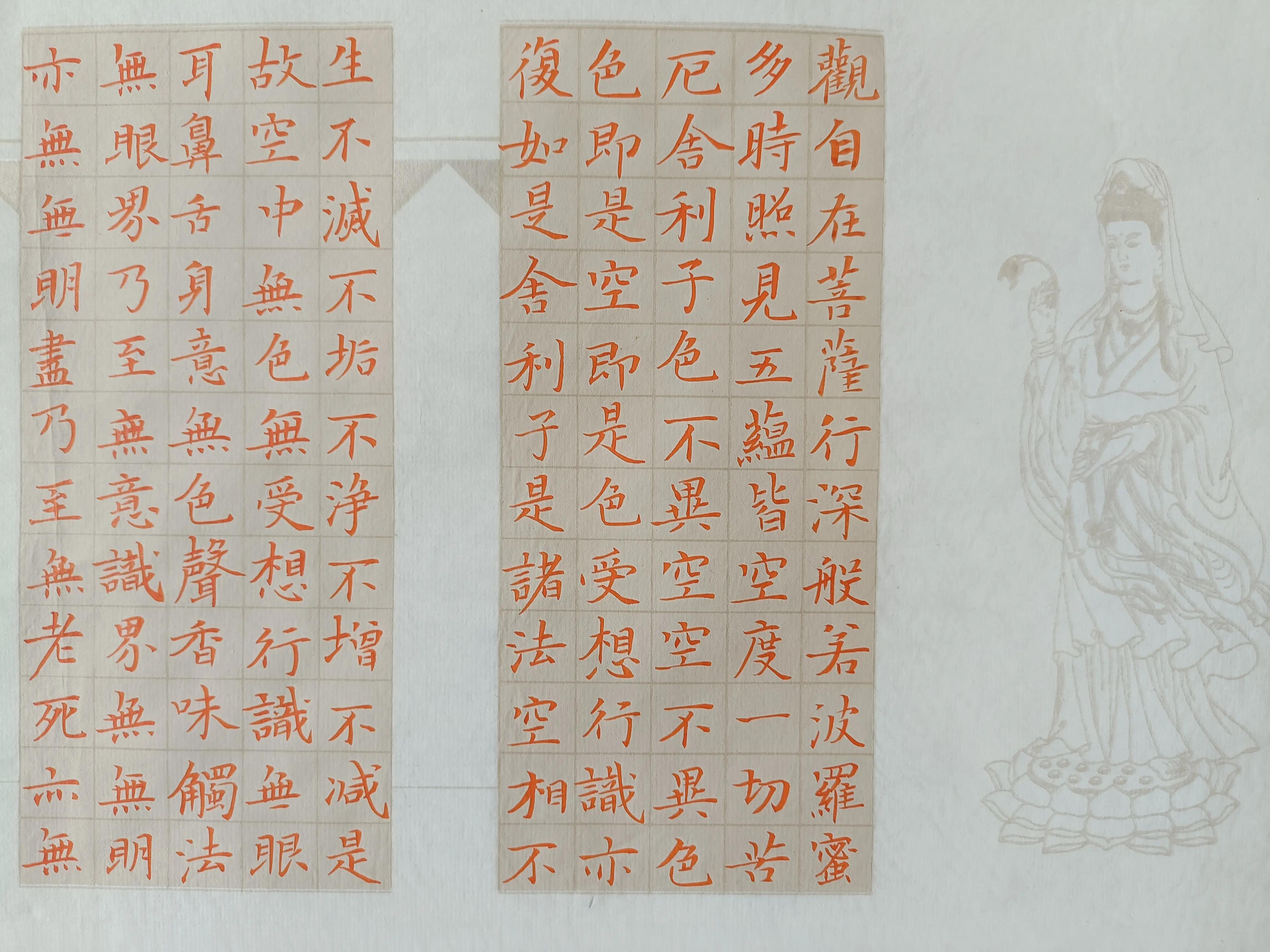 Yu Zhai Fu Jin Dong Xiao Kai Cinnabar Heart Sutra Laitimes