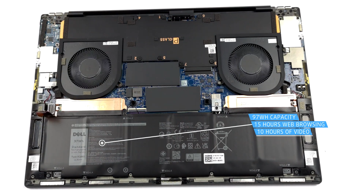 2022年戴尔最贵图形工作站17寸Precision 5770笔记本拆解评测