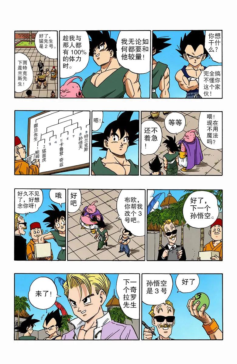 彩色七龙珠漫画 第516-519回(全)