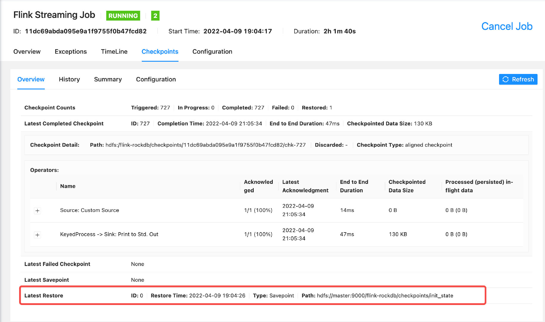 Flink 通过 State Processor API 实现状态的读取和写入