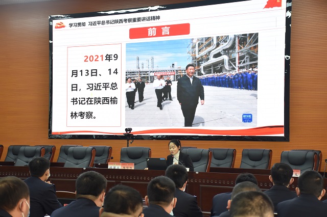 靖边公安开展理论大讲堂暨政治轮训第一讲
