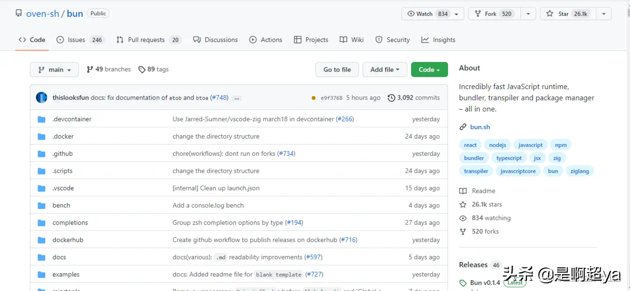 性能吊打 Node.js 和 Deno 的新一代 javaScript 运行时-Bun.js