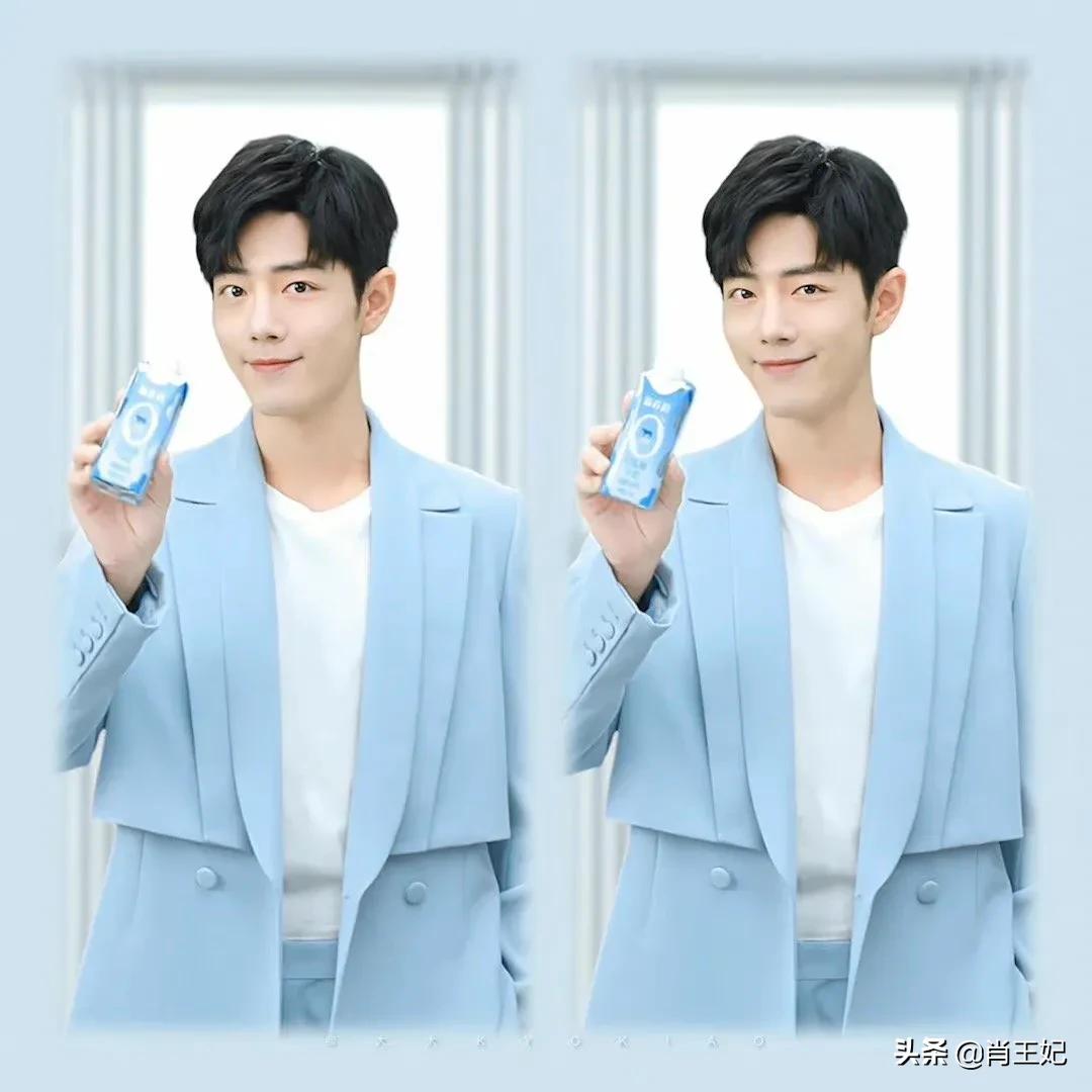 桃桃的一组生图,肖战的眼睛真好看,灵气逼人鲜花与少年绝配