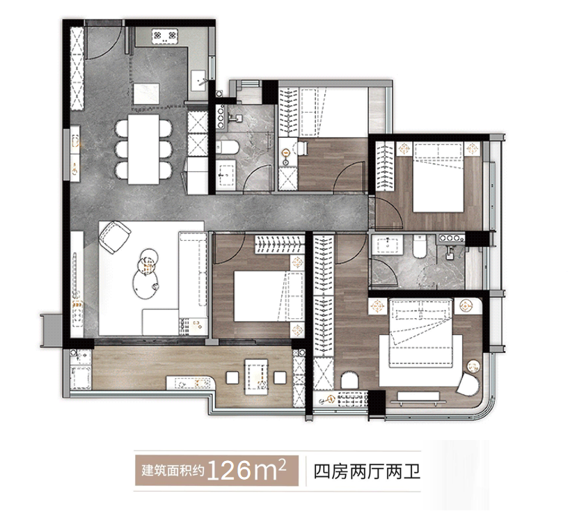 售价7万/㎡+，这个盘一线望江最具性价比？
