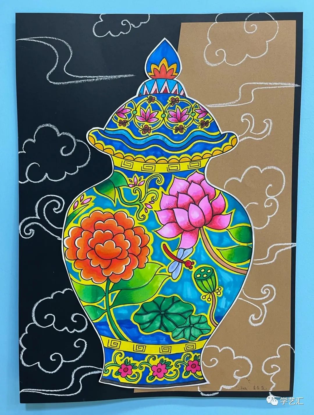 儿童画创作必备素材——42张儿童画，配色漂亮，造型简单