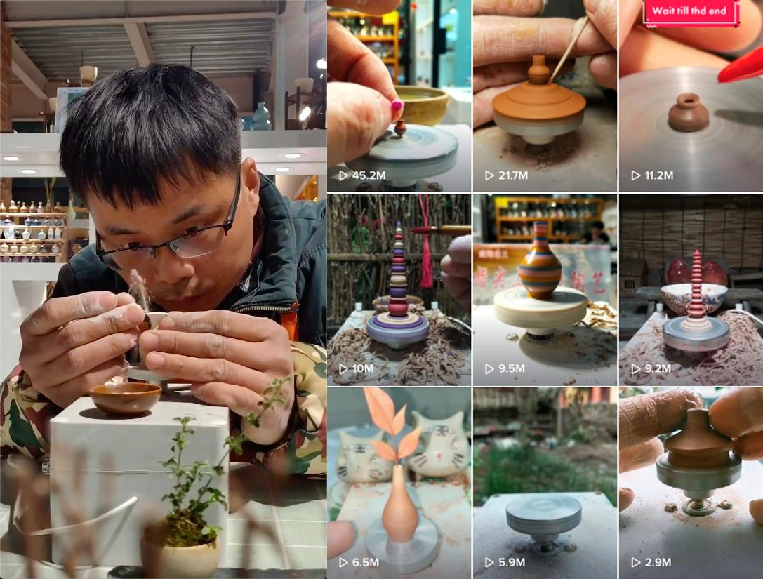 80后大叔首创5毫米微缩花瓶在海外爆红，让千万TikTok网友爱上中国陶艺
