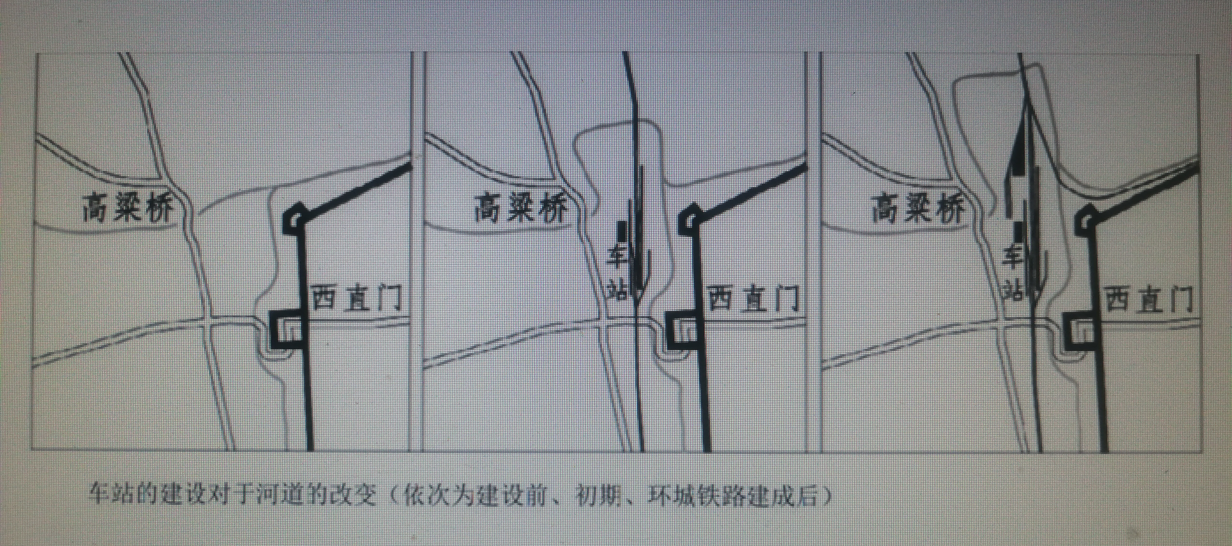 至此西直門站正式投入使用,全稱為