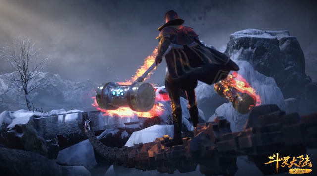 双手都可以拿昊天锤是特例吗?