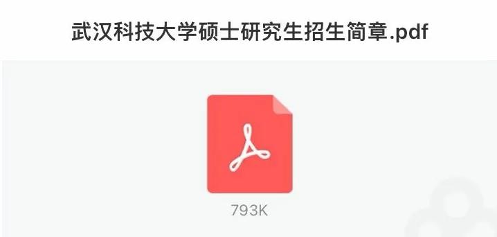 「考研院校巡礼」武汉科技大学