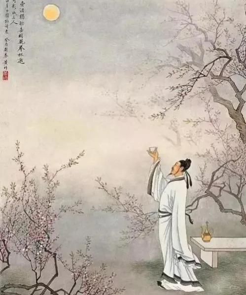 “我寄愁心与明月，随风直到夜郎西”，也只有李白能写得这么抒情
