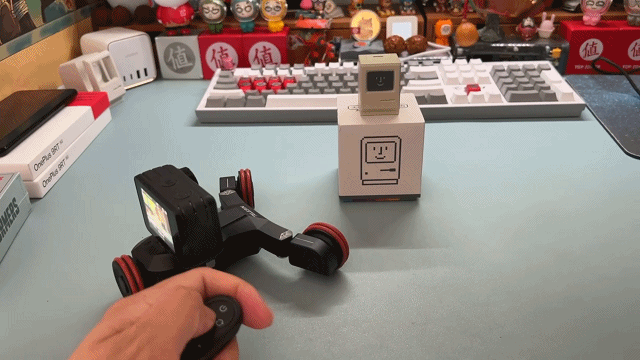 拍摄产品视频一定要用滑轨才稳？泰迅无线遥控智能摄影小车帮你忙