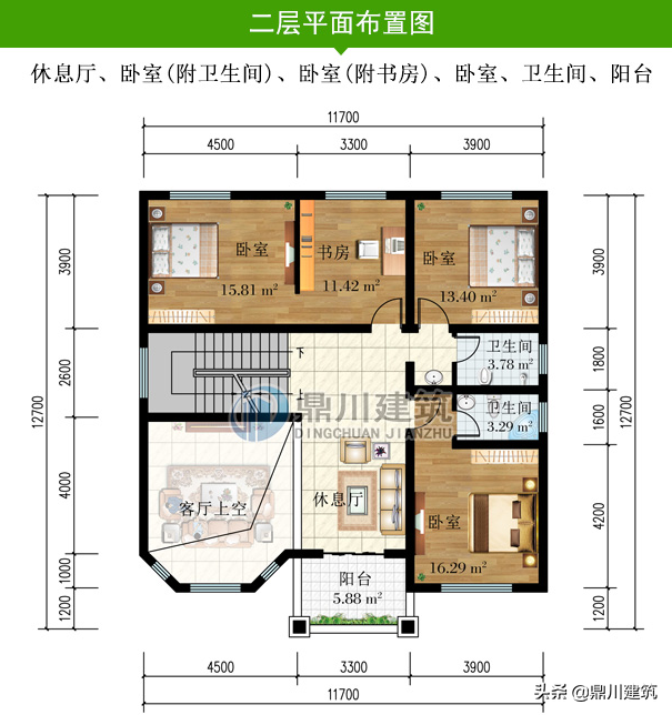 6套造型饱满布局端正的小别墅，有颜值有实力，就适合农村建