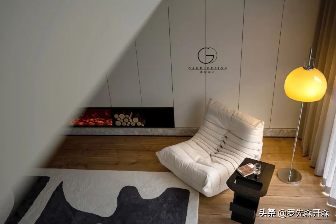 兒童書房設計居者與自然的對話，120㎡的禪意空間