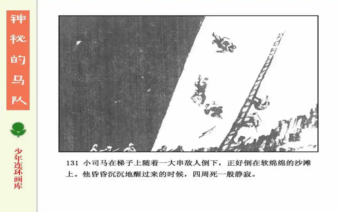 惊险战斗故事《神秘的马队》