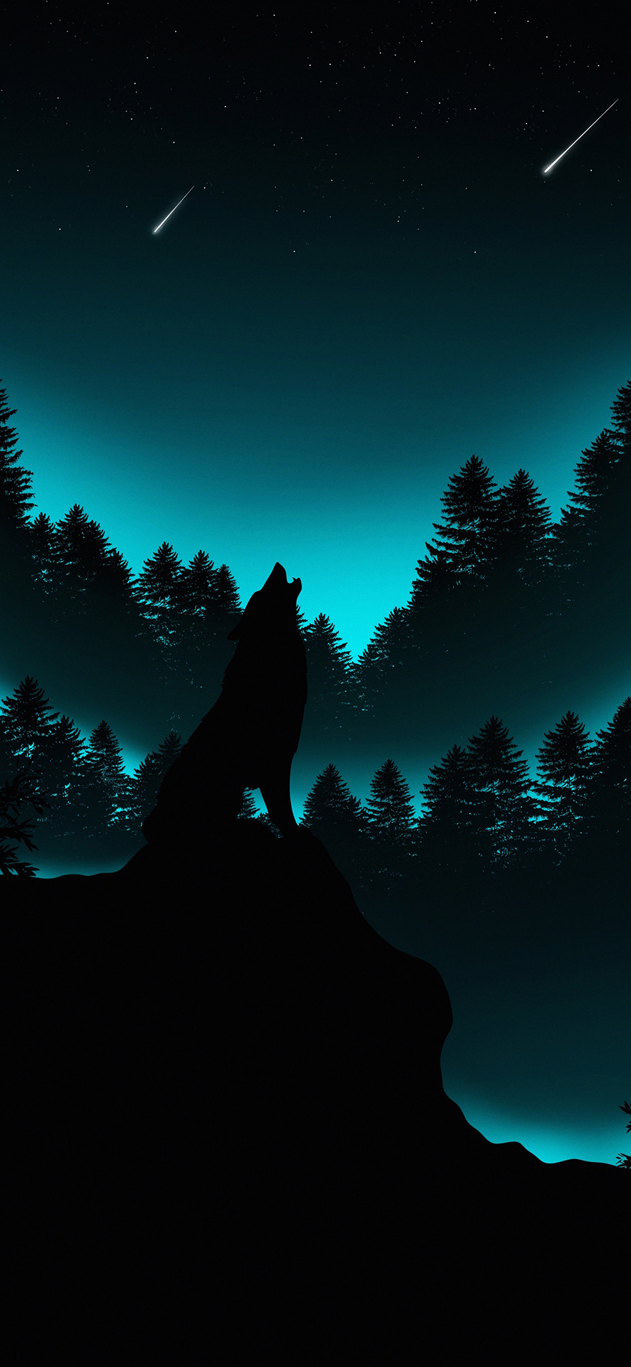 微信黑色聊天背影图片(深度迷人黑色壁纸) - 赤虎壹号