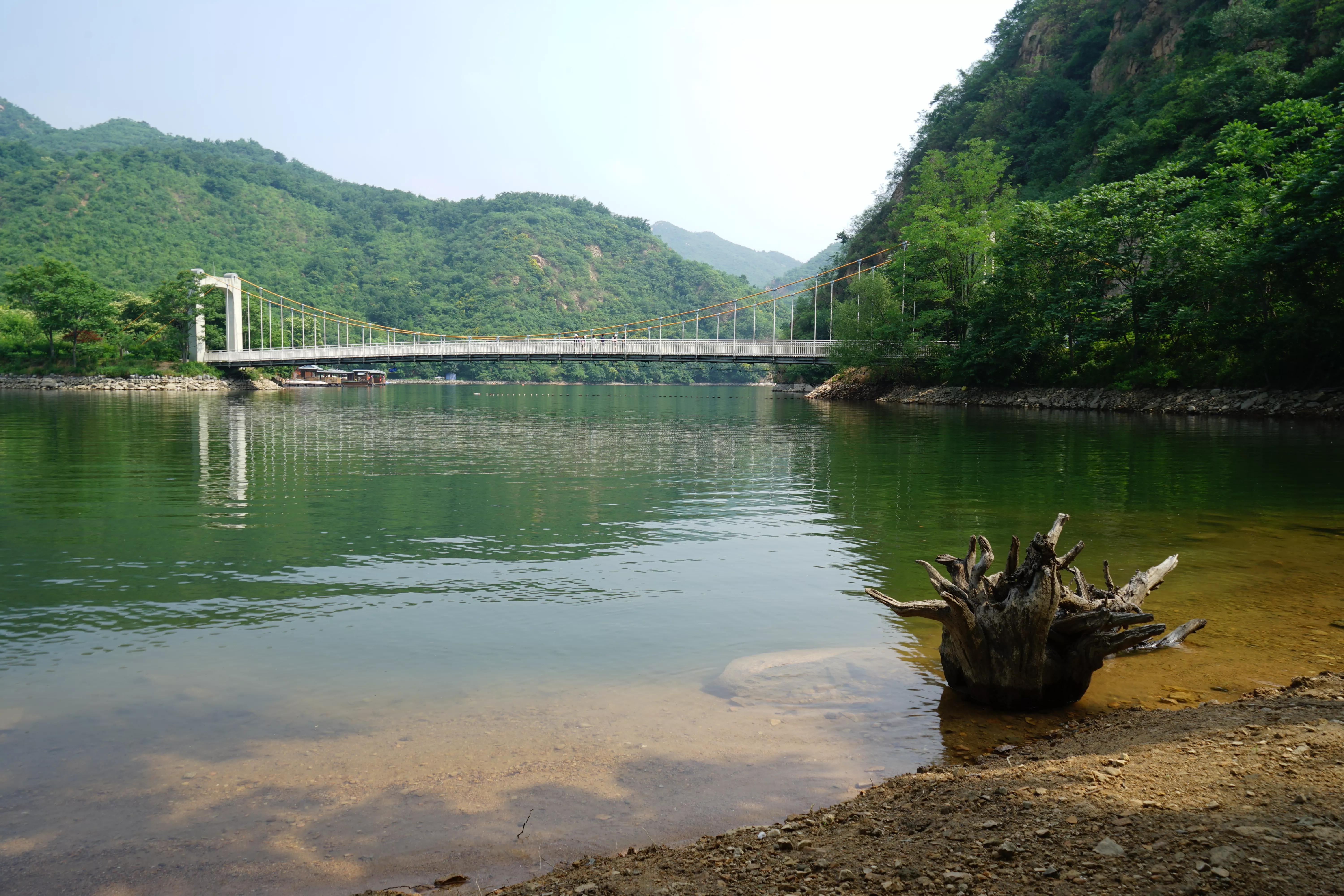 怀柔黄花城水长城 盛夏风光