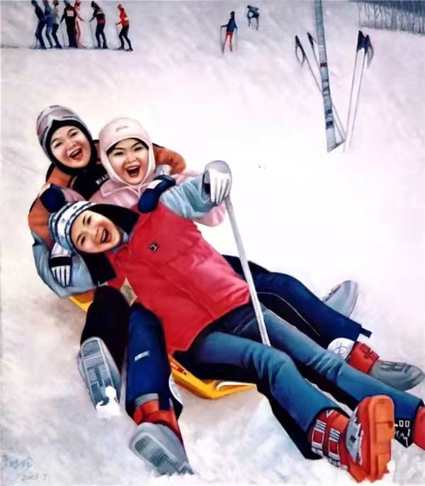 「名家鉴赏」当代著名画家唐明珍油画作品